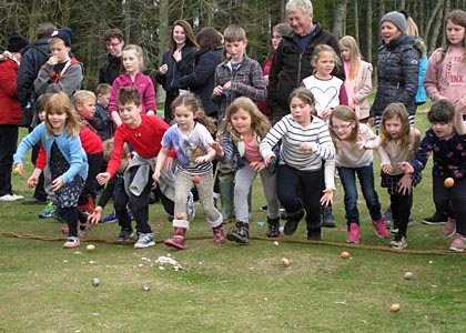 Egg Rolling